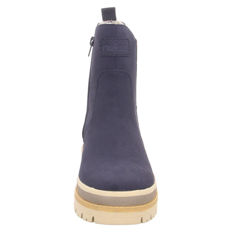 Rieker Damen Chelsea Boot Blau