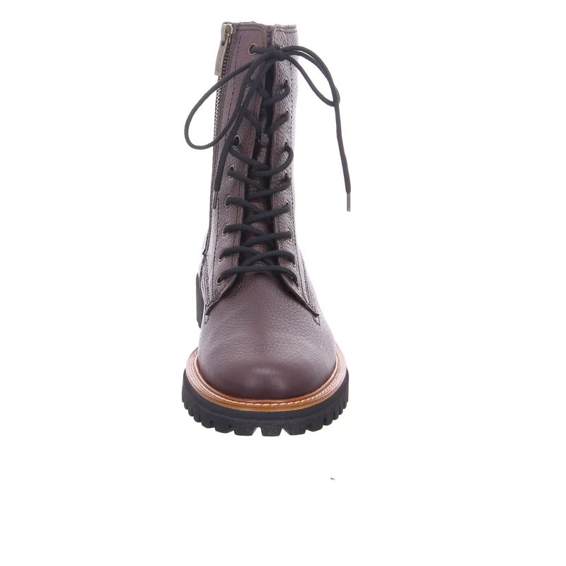 Paul Green Schnür-Stiefeletten braun