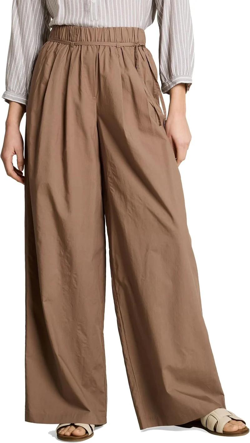 Tom Tailor Woman loose fit wide leg pant Grau