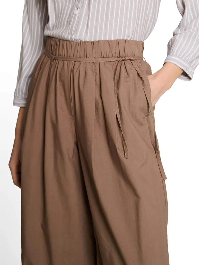 Tom Tailor Woman loose fit wide leg pant Grau
