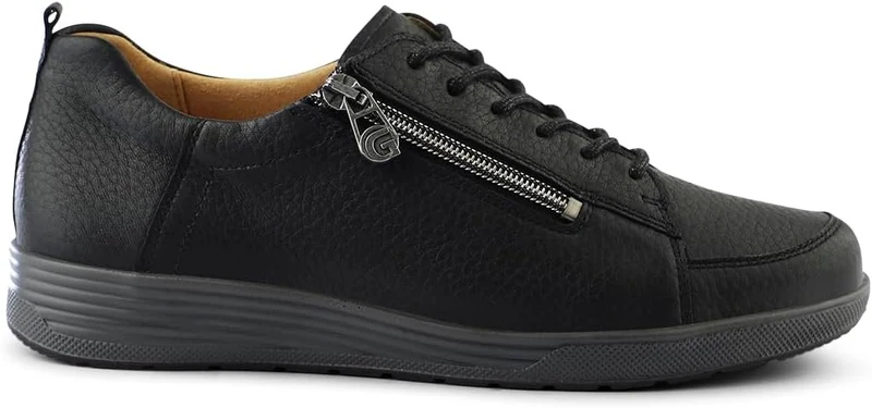 Ganter Damen Schnürschuhe Schwarz