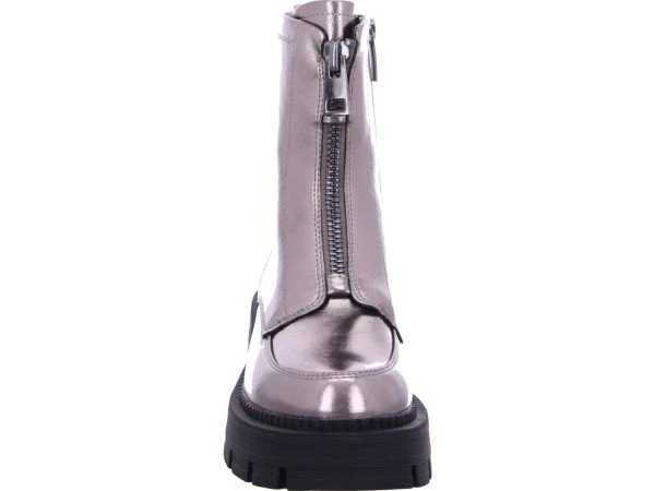 Stiefelette silber