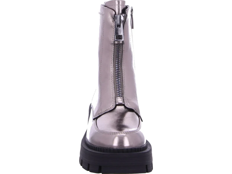 Stiefelette silber