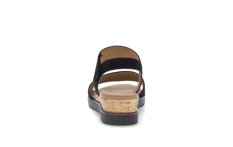 Gabor Riemchensandalen Damen Schwarz