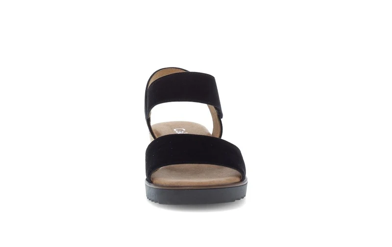 Gabor Riemchensandalen Damen Schwarz