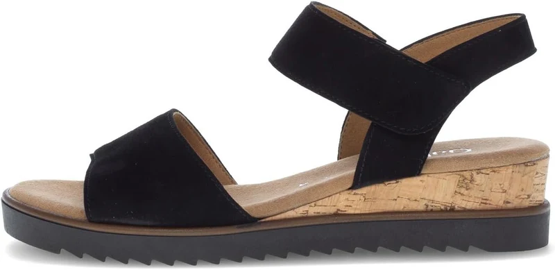 Gabor Riemchensandalen Damen Schwarz