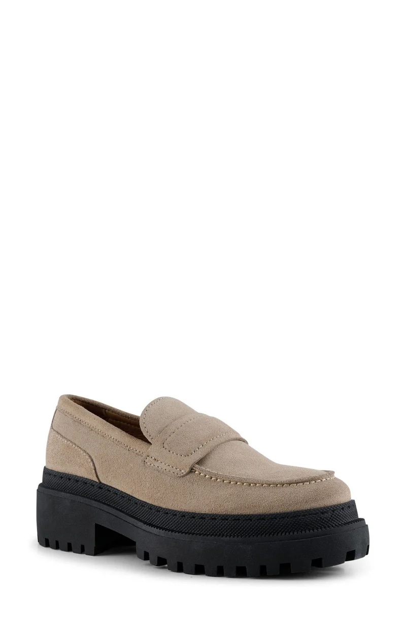 Shoe the Bear Klassischer Slipper Damen Beige