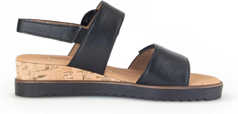 Gabor Riemchen Sandalen Damen Schwarz