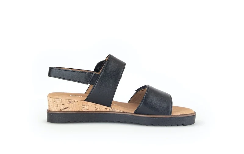 Gabor Riemchen Sandalen Damen Schwarz