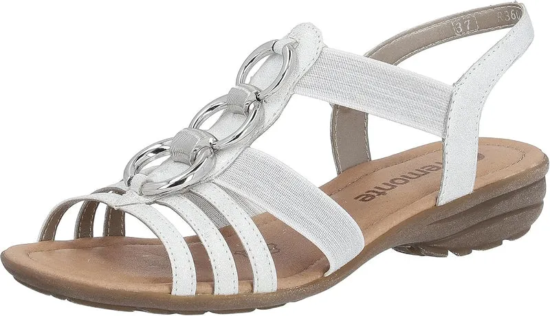 Remonte Sandalen weiß