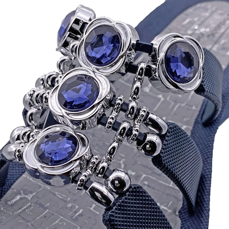 Scarpa Pantoletten blau