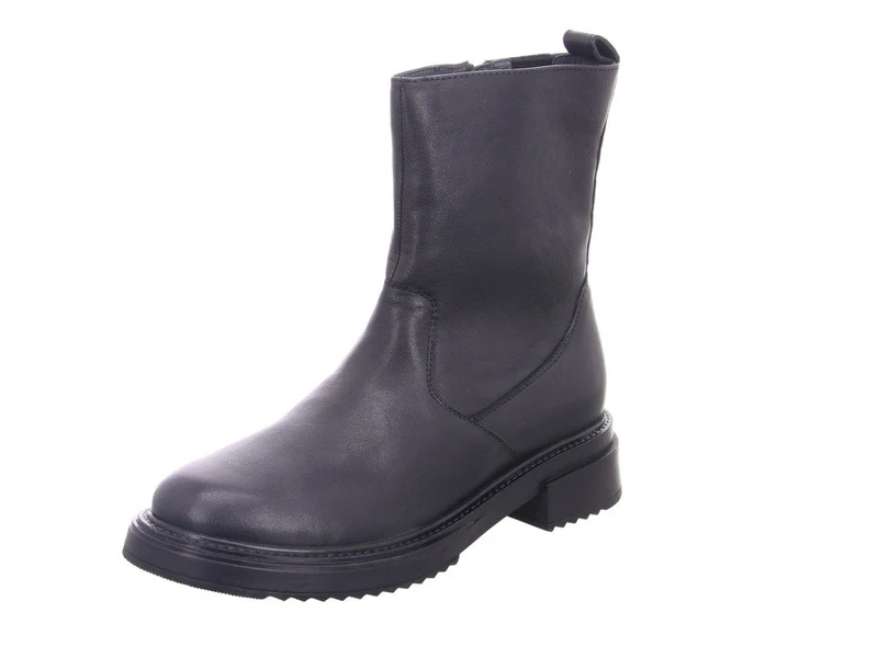 Waldläufer Damen Stiefelette Schwarz