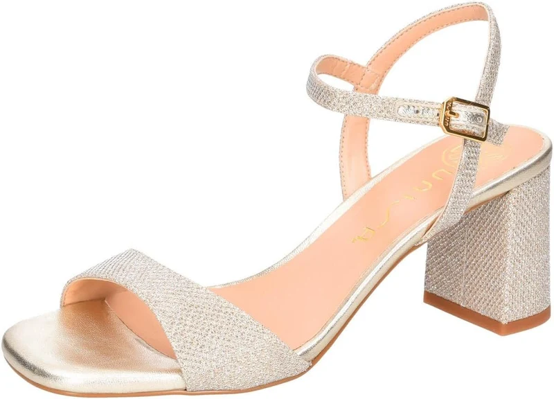 Unisa Riemchen Sandalen gold