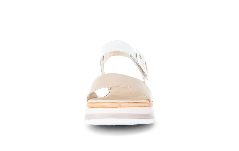 Gabor Plateau Sandalen beige