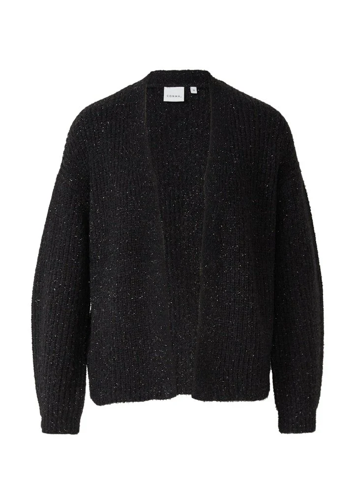 Comma Strickjacke grau