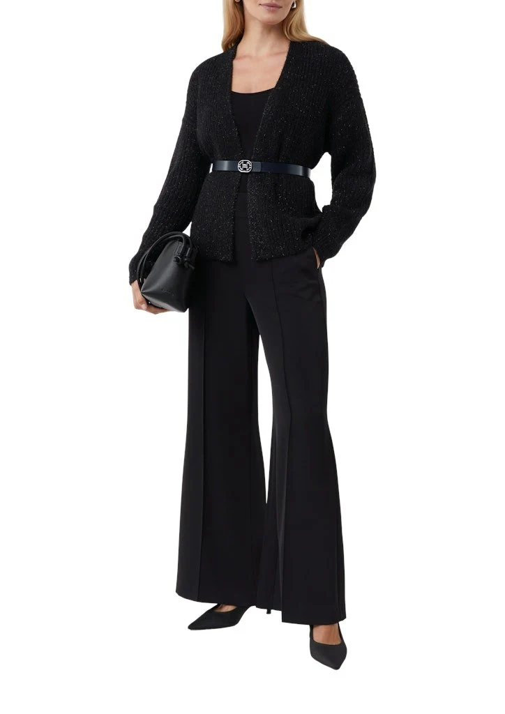 Comma Strickjacke grau