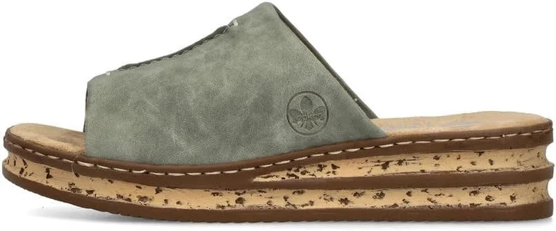 Rieker Pantolette Damen Grün