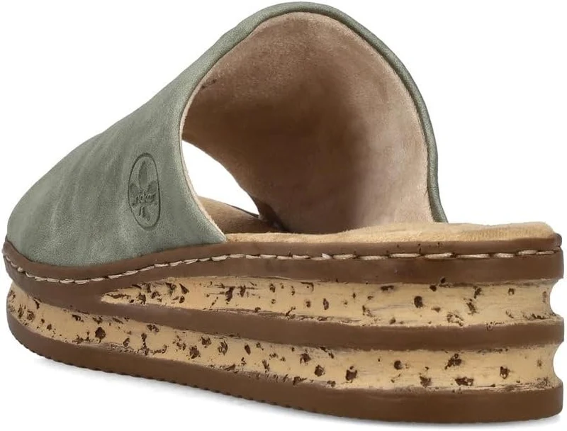 Rieker Pantolette Damen Grün