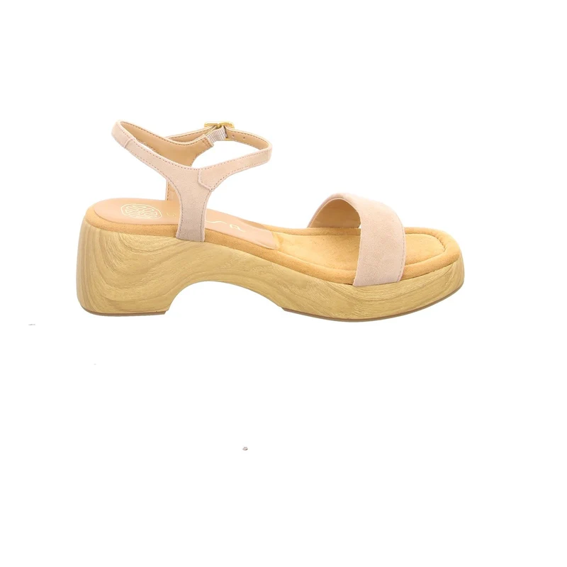 Unisa Riemchen Sandale Damen Creme