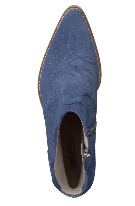 Paul Green Stiefeletten Damen Blau