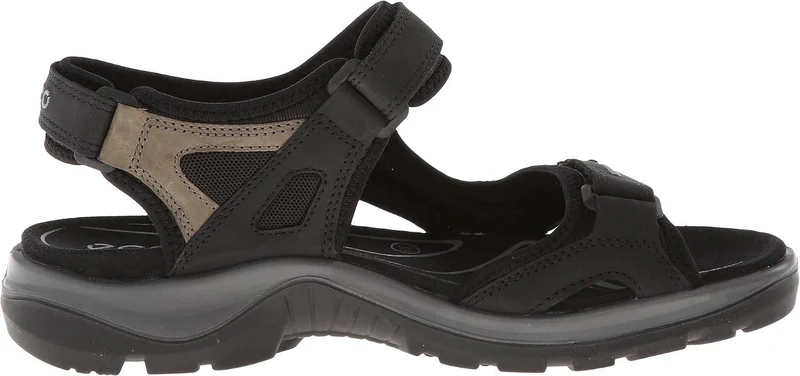 ECCO Yucatan Damen Outdoor Sandalen, Schwarz