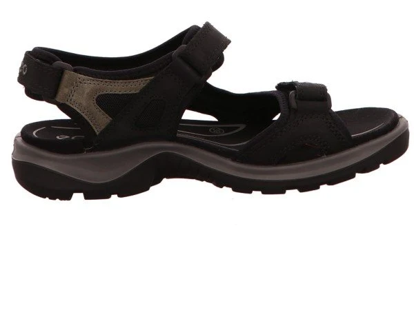 ECCO Yucatan Damen Outdoor Sandalen, Schwarz