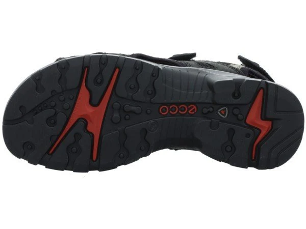 ECCO Yucatan Damen Outdoor Sandalen, Schwarz