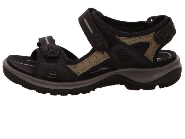 ECCO Yucatan Damen Outdoor Sandalen, Schwarz