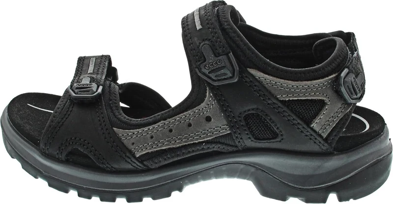 ECCO Yucatan Damen Outdoor Sandalen, Schwarz
