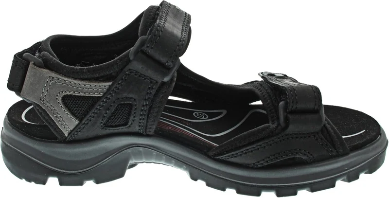 ECCO Yucatan Damen Outdoor Sandalen, Schwarz