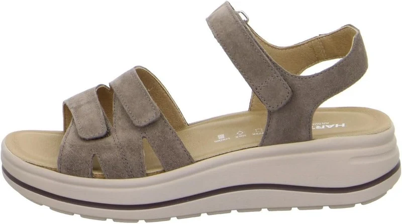 Hartjes Keilsandalen grau