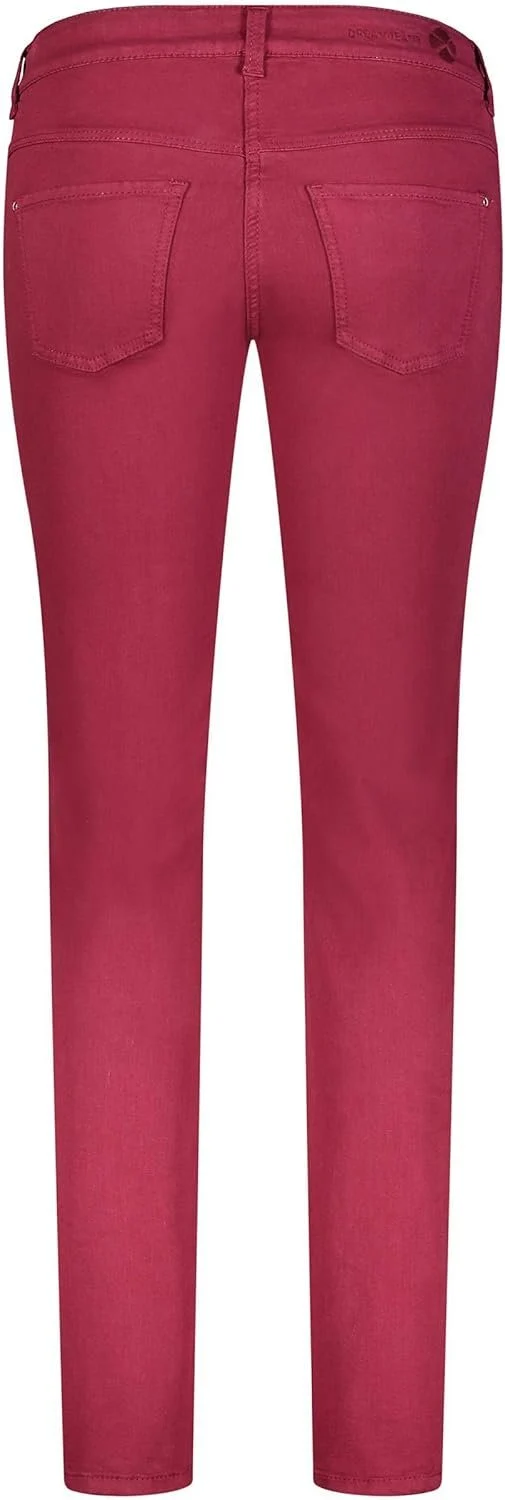 MAC HOSEN Stoffhose rot