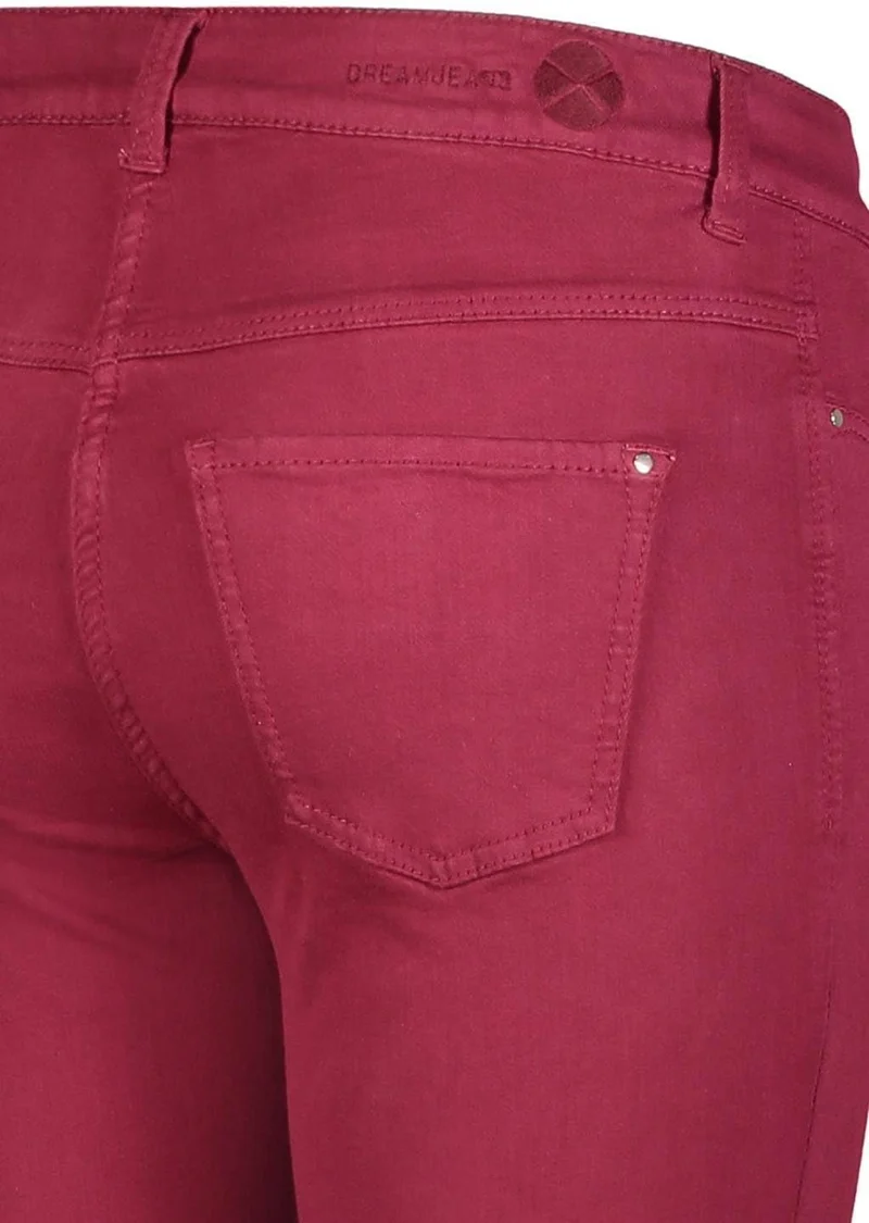 MAC HOSEN Stoffhose rot