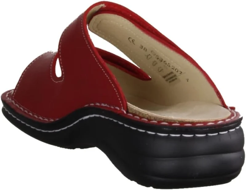 Colina Nube Pomodore Komfort Pantoletten rot Damen