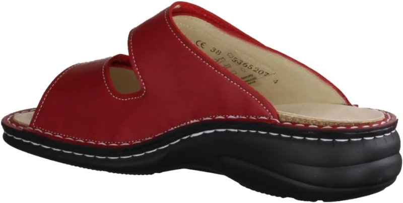 Colina Nube Pomodore Komfort Pantoletten rot Damen