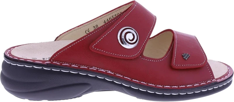 Colina Nube Pomodore Komfort Pantoletten rot Damen