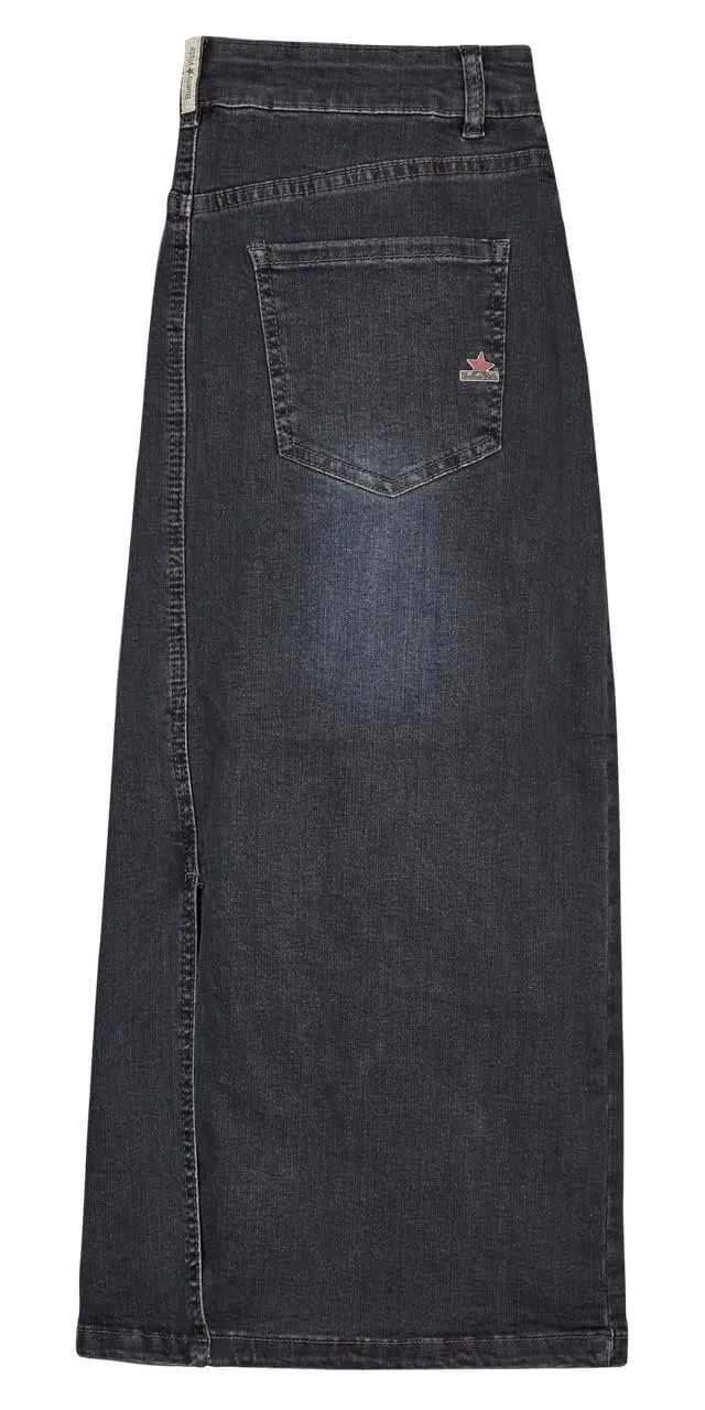 Buena Vista Midi Skirt stretch denim