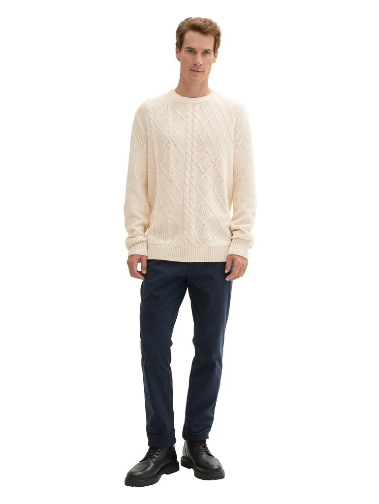 Tom Tailor Strickpullover Beige