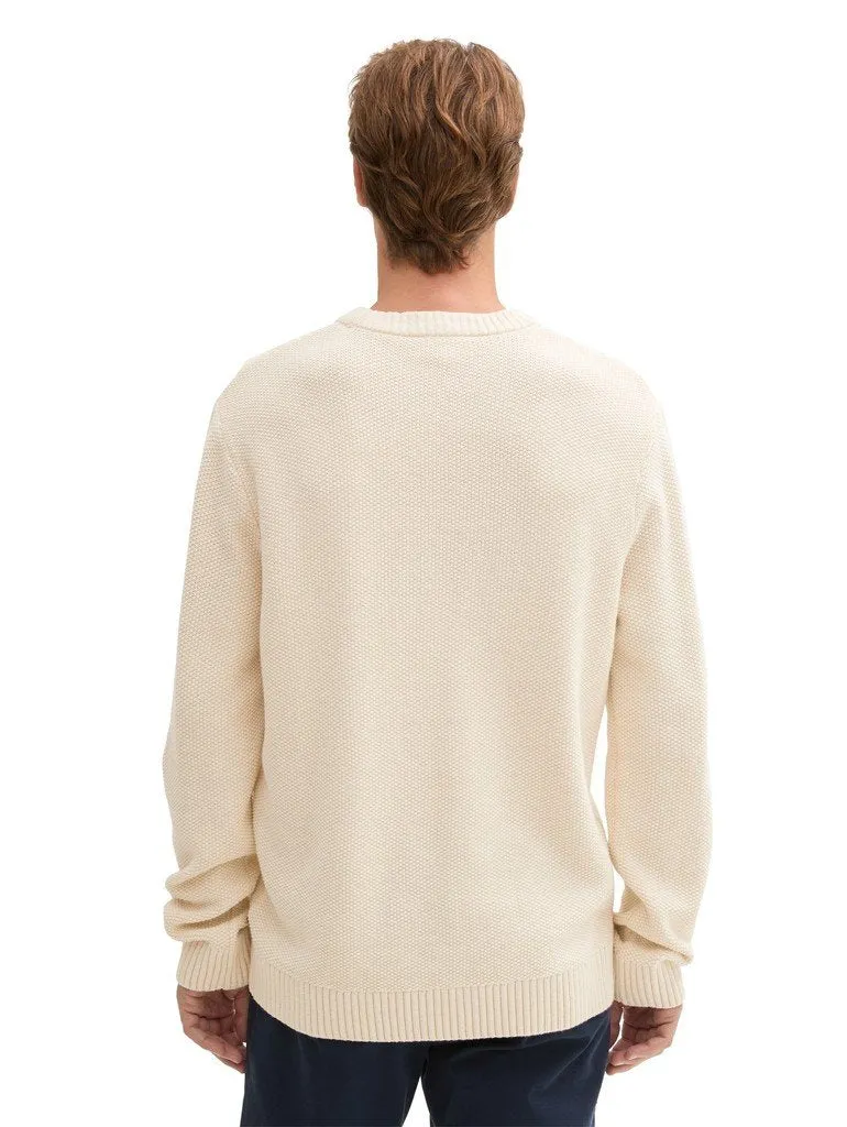 Tom Tailor Strickpullover Beige