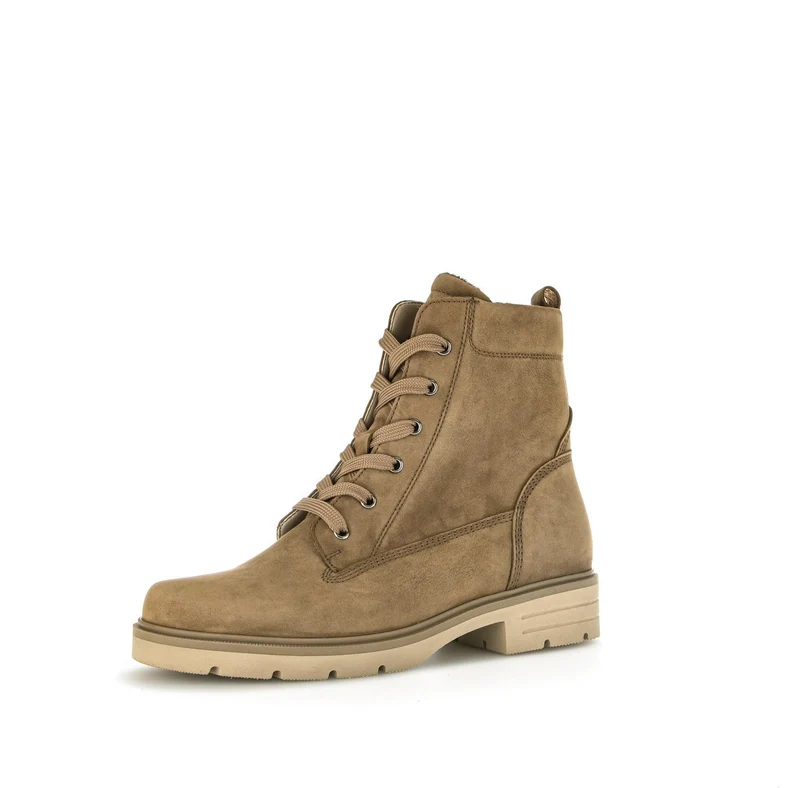Gabor Schnür-Stiefeletten Damen Beige