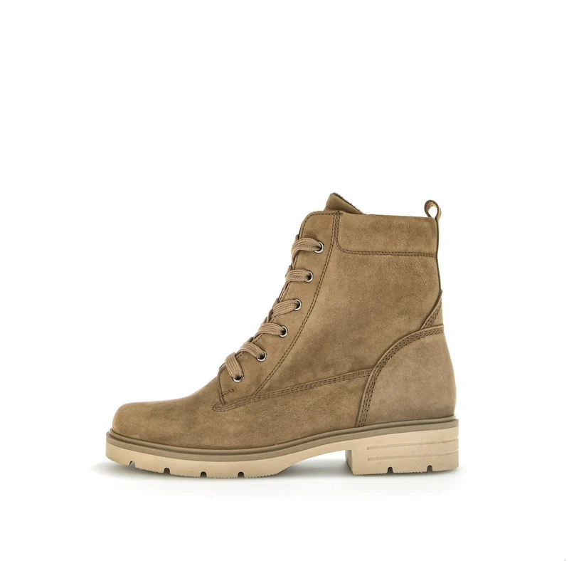 Gabor Schnür-Stiefeletten Damen Beige