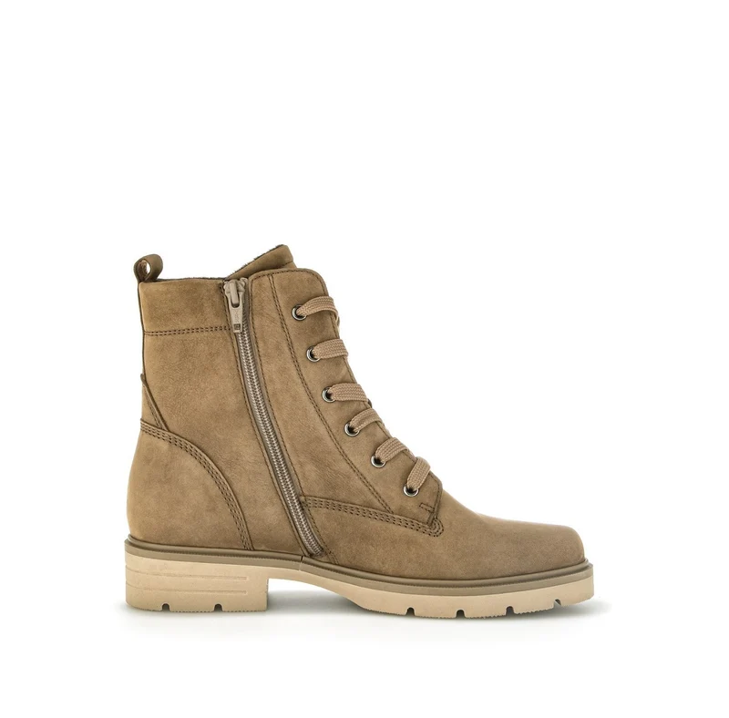 Gabor Schnür-Stiefeletten Damen Beige