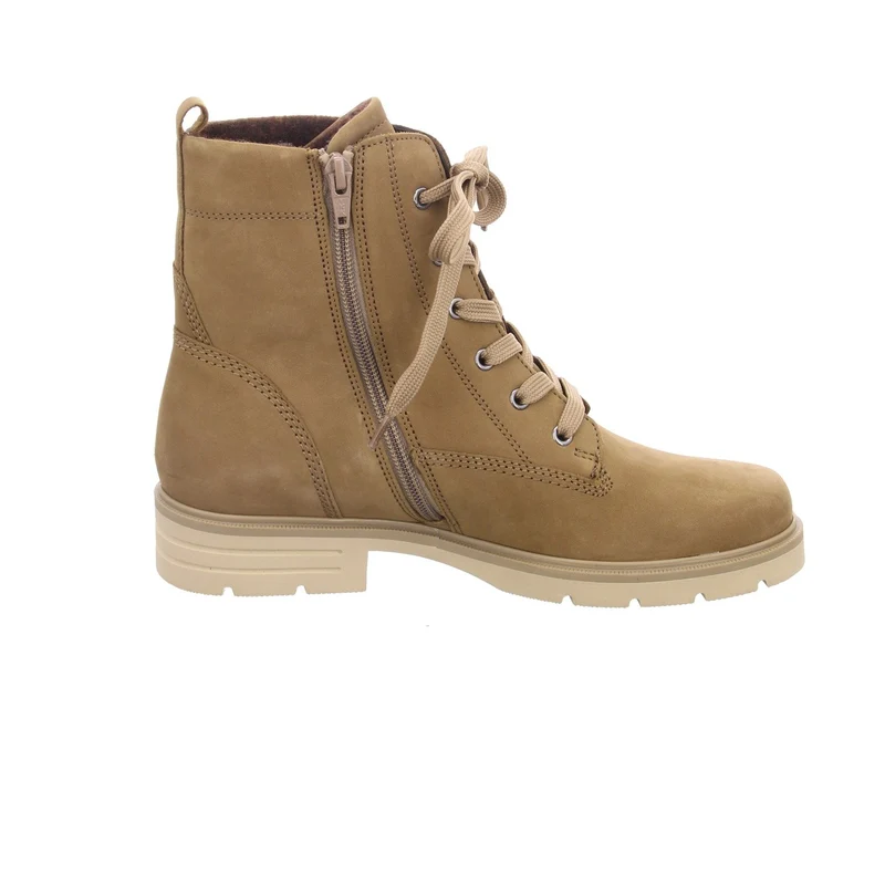 Gabor Schnür-Stiefeletten Damen Beige