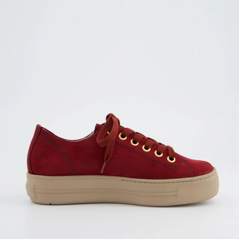 Paul Green Sneaker Dunkelrot