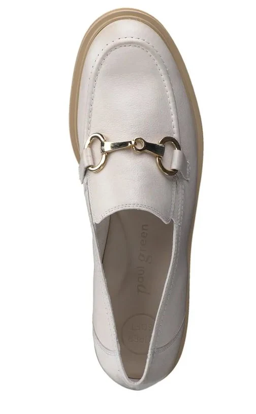 Paul Green Mokassins Damen Creme