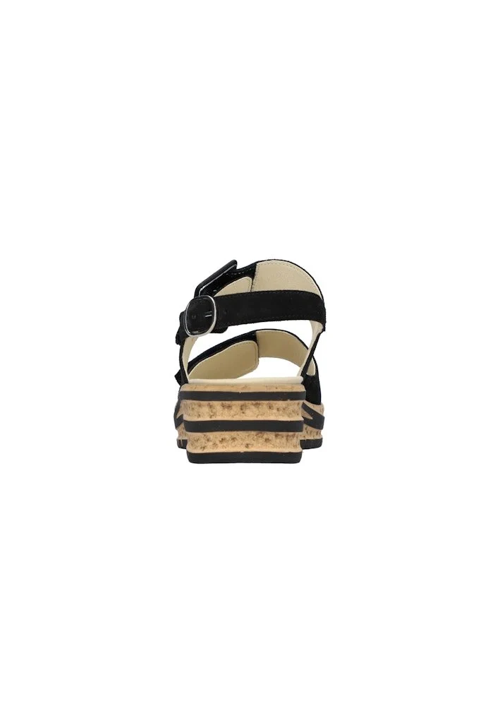 Waldläufer Sandalen schwarz