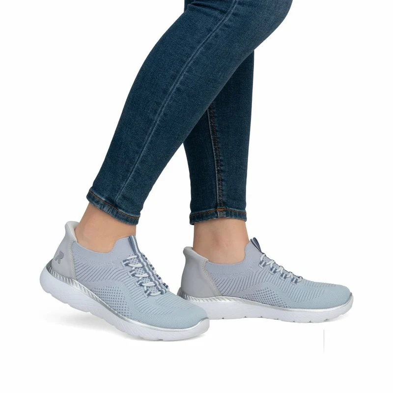 Rieker Slipper Himmelblau