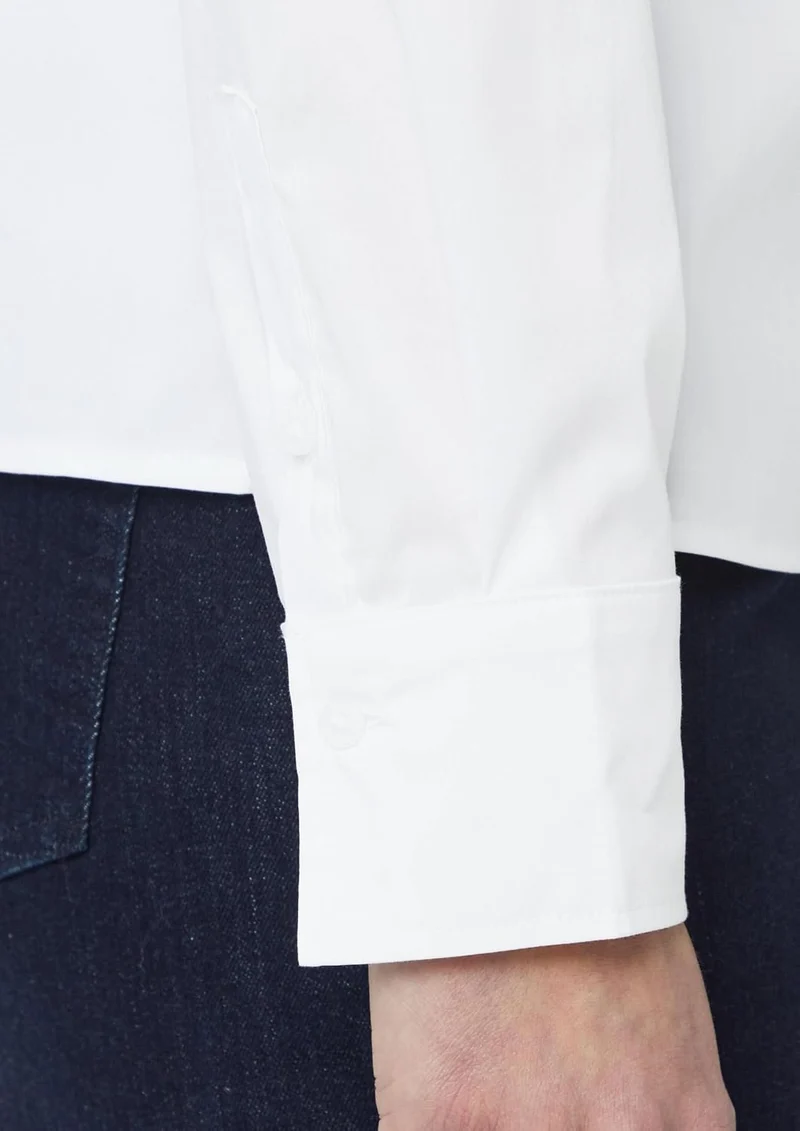 COMMA Bluse Weiß