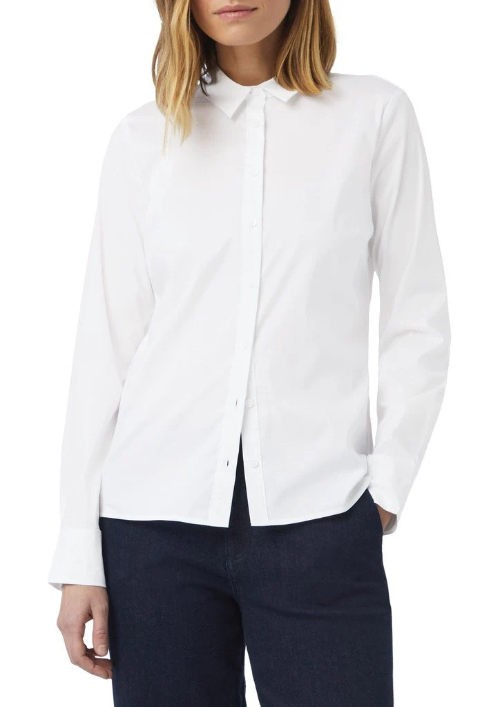 COMMA Bluse Weiß