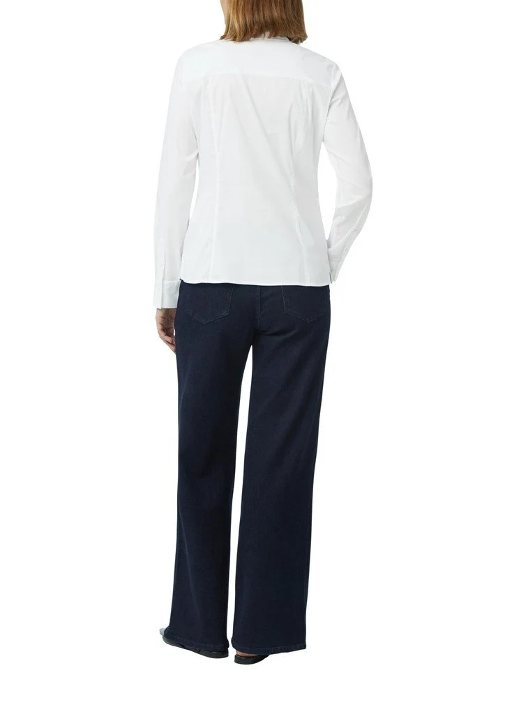COMMA Bluse Weiß